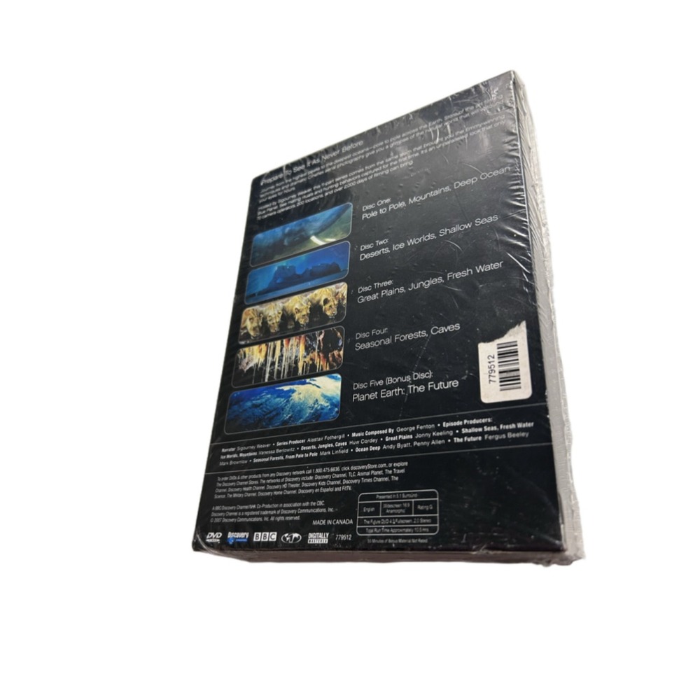 Discovery Channel Planet Earth DVD Box Set Unisex OS Black New Collector Edition - Picture 2 of 4